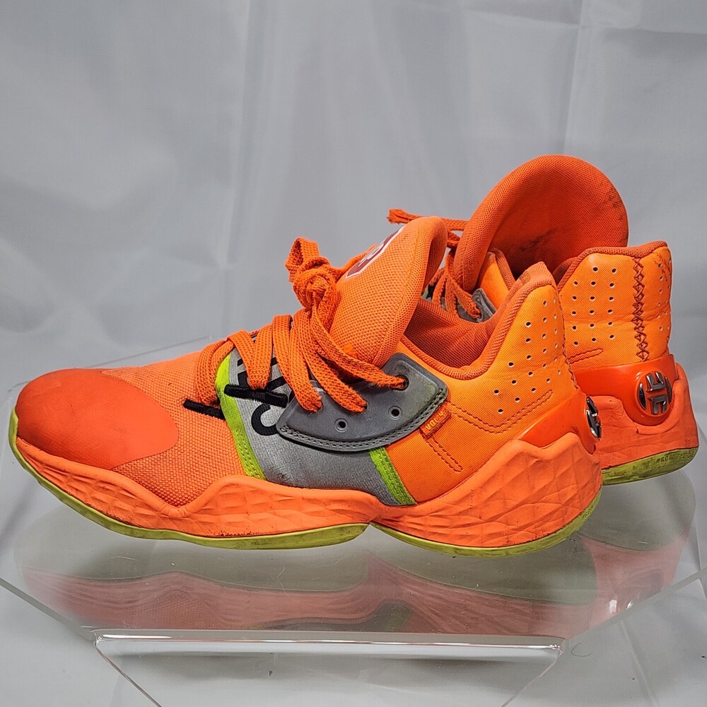 Adidas Harden Vol. 4 GCA Crossing Guards Men 8 Orange Basketball Shoes FX2095